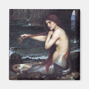 Mermaid on the Beach Magnet