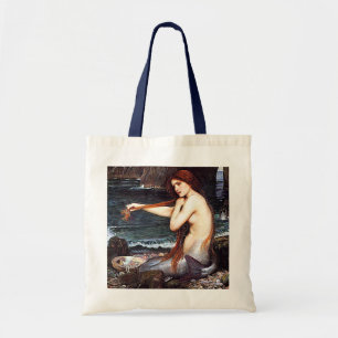 Mermaid On The Shore Tote Bag