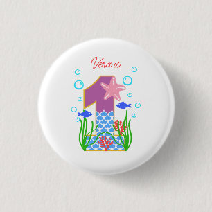Mermaid One Under the Sea Pin