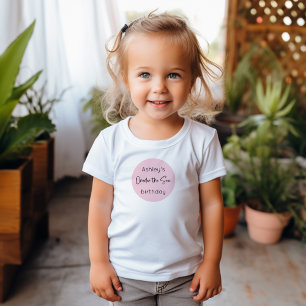 Mermaid Oneder The Sea Birthday Baby T-Shirt