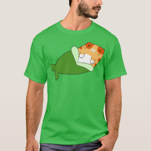Mermaid Orange Tabby Cat T-Shirt
