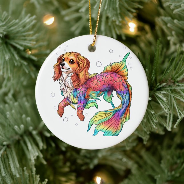 Mermaid Ornament - Mer-Pup (Tree)