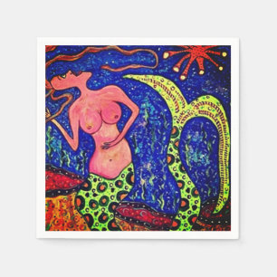 Mermaid Paper Napkin