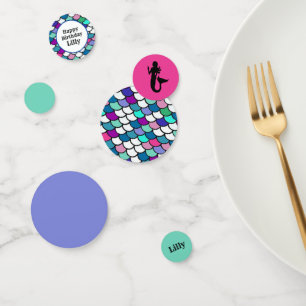 "Mermaid Party"  Confetti