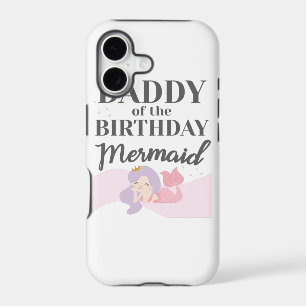 Mermaid Party Matching Daddy of Birthday Mermaid