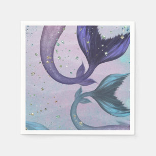 Mermaid Party Napkins