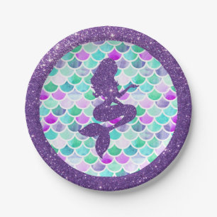 Mermaid Party Paper Plate