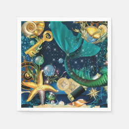 Mermaid Party Pieces Napkin