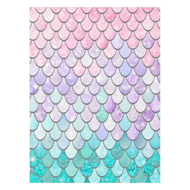 Mermaid Party Tablecloth (Front)
