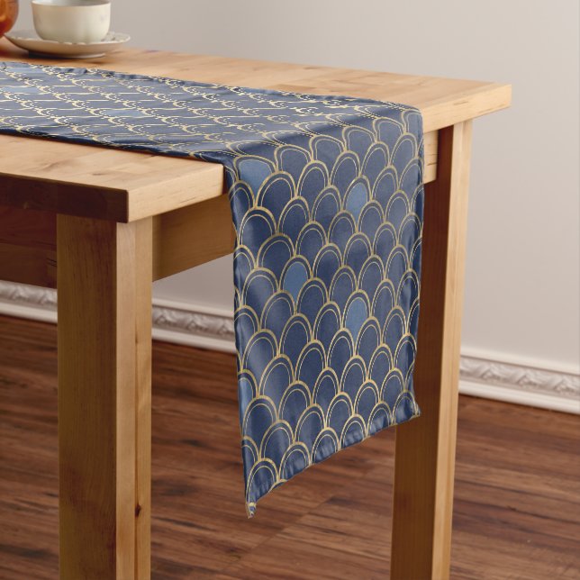 Mermaid Pattern  Short Table Runner (In Situ)