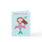 Mermaid Personalised Age & Name Birthday Card