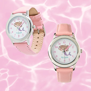 Mermaid Personalised Custom Kid's Watch
