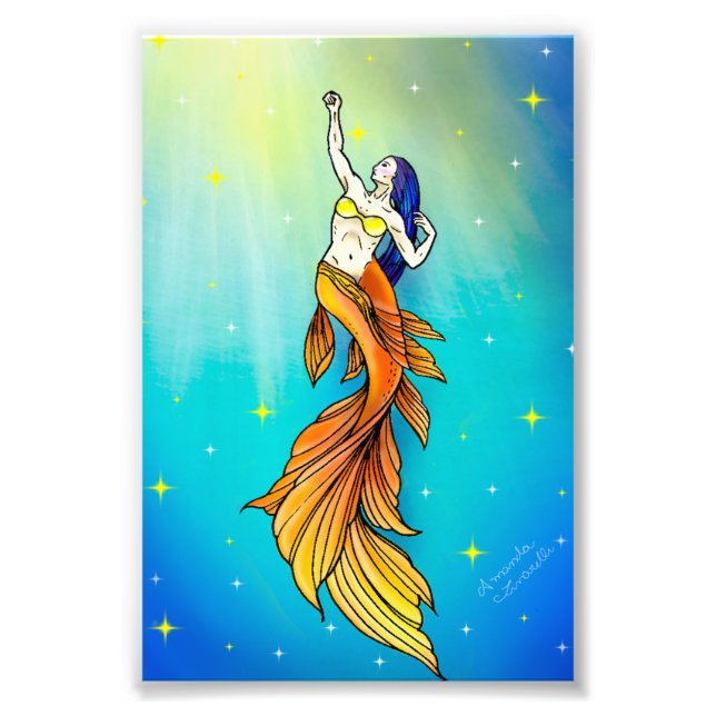Mermaid Photo Print (Front)