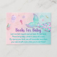 Mermaid Pink Gold Under The Sea Baby Book Request