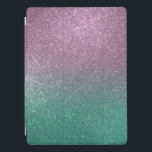 Mermaid Pink Green Sparkly Glitter Ombre iPad Pro Cover<br><div class="desc">his elegant and chic print is perfect for the trendy girly girl. It depicts a faux printed sparkly mermaid pink and green glitter ombre gradient. It's girly, pretty, glamourous, cute, and cool. ***IMPORTANT DESIGN NOTE: For any custom design request such as matching product requests, colour changes, placement changes, or any...</div>