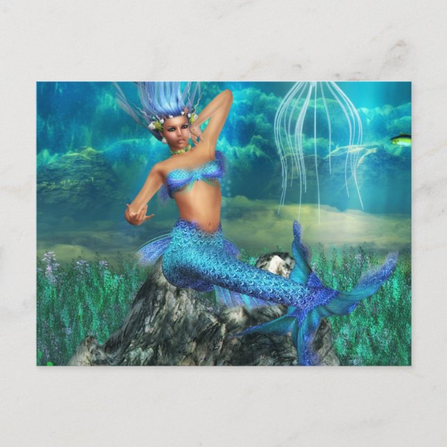 Mermaid Postcard (Front)