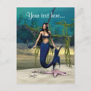 Mermaid Postcard