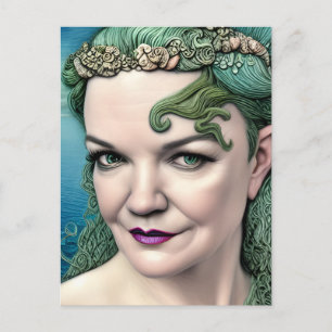 Mermaid Postcard