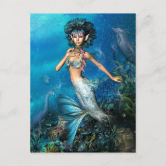 Mermaid Postcard