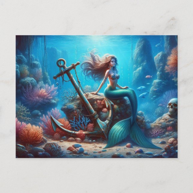 Mermaid Postcard (Front)