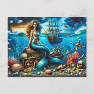 Mermaid Postcard