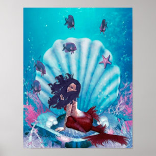 mermaid poster