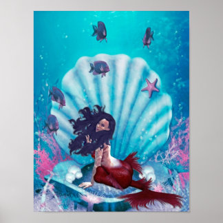 mermaid poster