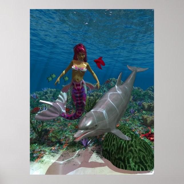 mermaid Poster (Front)