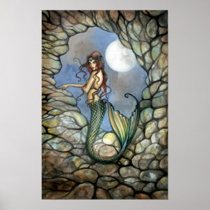 Mermaid Poster Print by Molly Harrison