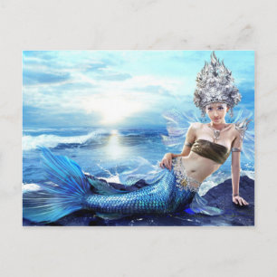 Mermaid Princess Postcard