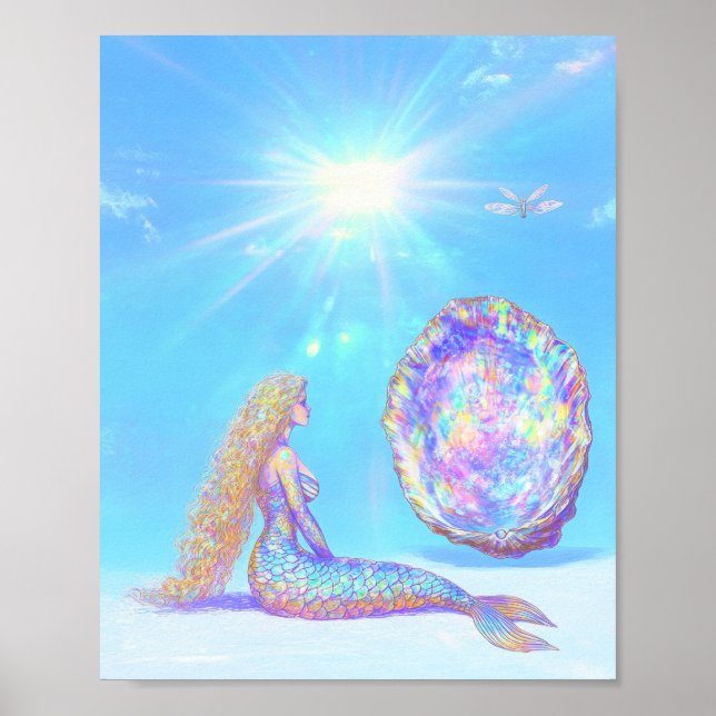 Mermaid | Print, Value Poster Paper (Matte) (Front)
