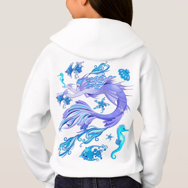Mermaid Purple Fairy Creature (Back)