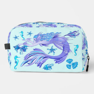 Mermaid Purple Fairy Creature Dopp Kit