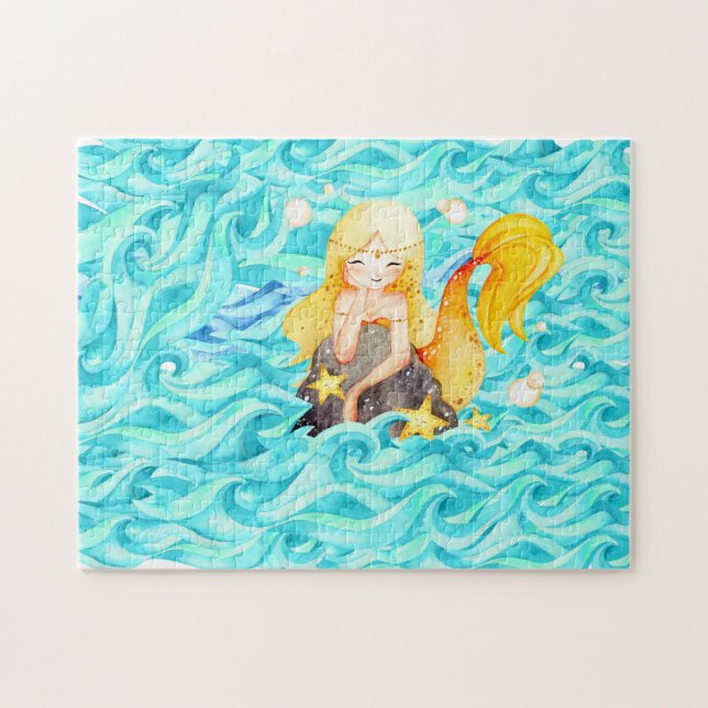 Mermaid puzzle (Horizontal)