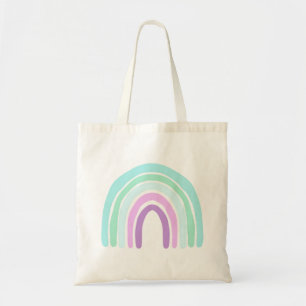 Mermaid Rainbow Tote Bag