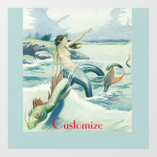 Mermaid Riding Sea Serpent Thunder_Cove