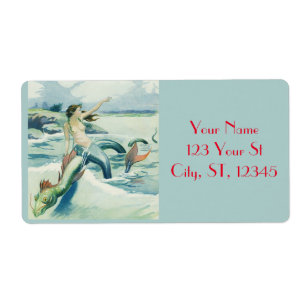 Mermaid Riding Sea Serpent Thunder_Cove