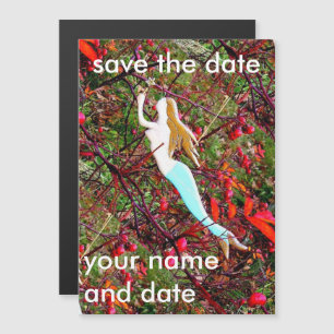 mermaid rising magnetic invitation