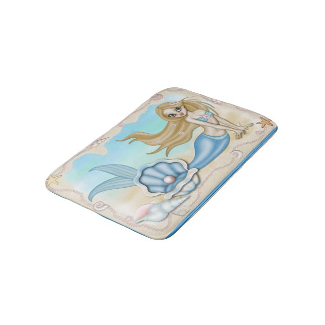 Mermaid Rug Mat Home Decor (Angled)