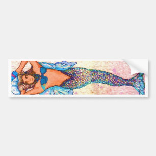 "Mermaid Sable" CricketDiane Art & Design Bumper Sticker