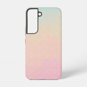 Mermaid Scale Gradient Geometric Pattern Samsung Galaxy Case