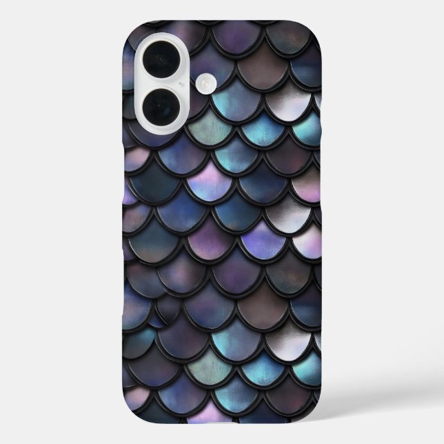 Mermaid Scale Pattern Case-Mate iPhone Case (Back)