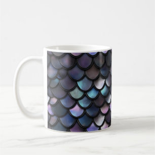 Mermaid Scale Pattern Coffee Mug