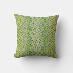 Mermaid Scale Pattern Cushion