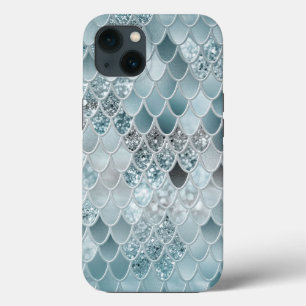 Mermaid Scales Glam #13 (Faux Glitter) #decor #art iPhone 13 Case