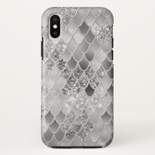 Mermaid Scales Glam #16 (Faux Glitter) #decor #art iPhone X Case