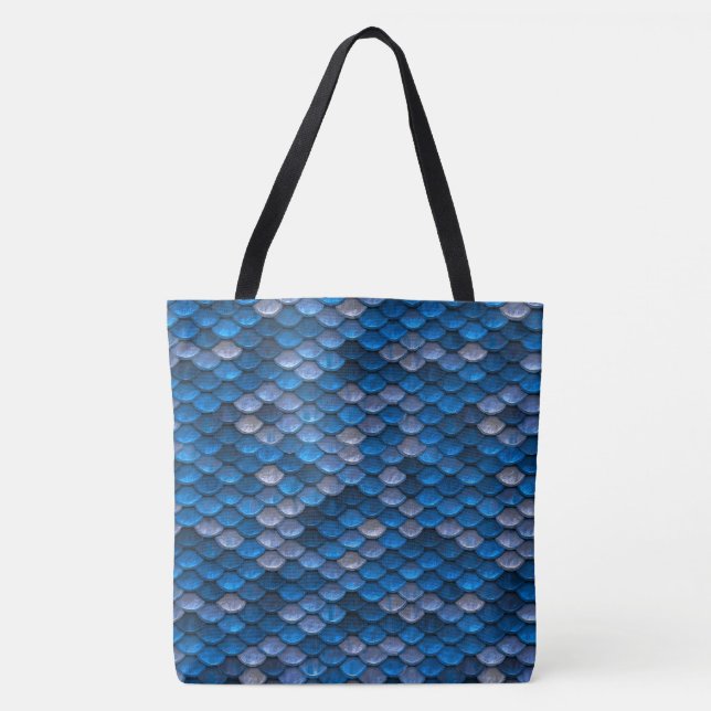 Mermaid Scales Tote Bag (Front)