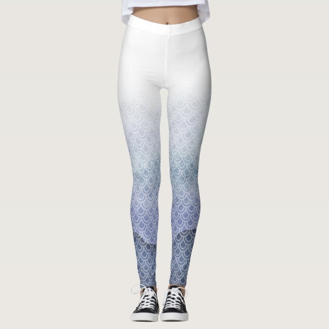 Mermaid Scaly Legs Leggings (Front)
