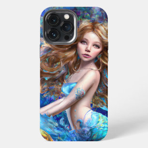 Mermaid Sea Goddess Nymph Siren Under Water Art iPhone 13 Pro Max Case