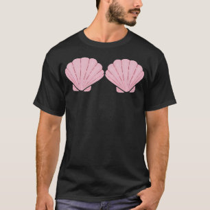 Mermaid Sea Shell Bra Costume For Girl And Women T-Shirt